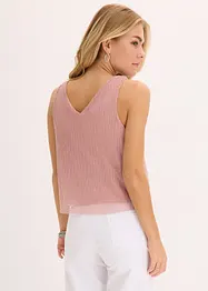 Cropped top met diep decolleté, bonprix