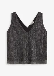 Cropped top met diep decolleté, bonprix