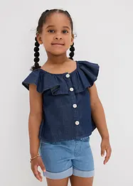Blousetop van zacht katoen, bonprix