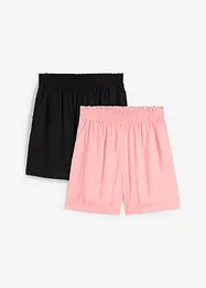 Instapshort van zachte viscose (set van 2), bonprix