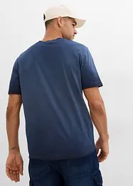T-shirt in een verwassen look van biologisch katoen, bonprix