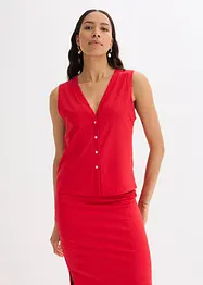 Mouwloos vest in een gebreide look, bonprix