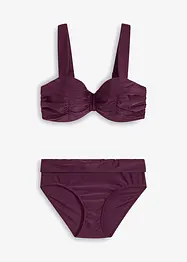 Balconette bikini met gewatteerde bandjes (2-dlg. set), bonprix