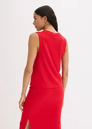 Mouwloos vest in een gebreide look, bonprix