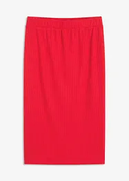 Geribde jersey rok, bonprix