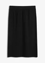 Geribde jersey rok, bonprix