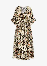 Maxi jurk met pailletten van soepele viscose, bonprix