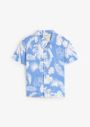 Overhemd van zachte viscose met korte mouwen, bonprix
