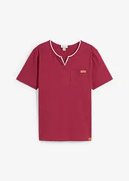 Henley shirt van puur biologisch katoen, bonprix