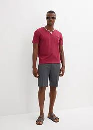 Henley shirt van puur biologisch katoen, bonprix