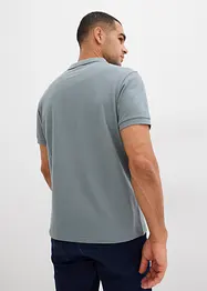 Piqué poloshirt van puur katoen, slim fit, korte mouw, bonprix