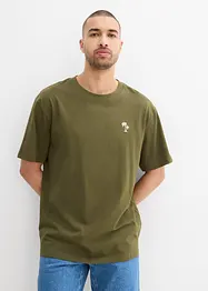 T-shirt met print achter, loose fit, bonprix