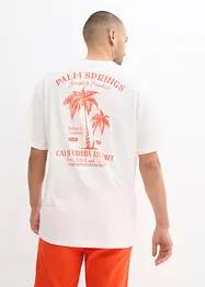 T-shirt met print achter, loose fit, bonprix
