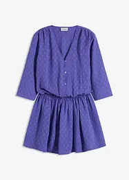 Mini jurk van getextureerd materiaal, bonprix