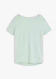 Lang sportshirt met rugdecolleté, bonprix