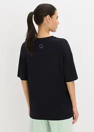 Oversized sportshirt met katoen, sneldrogend, bonprix