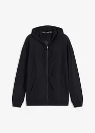 Transparante outdoor oversized jas van mesh, bonprix