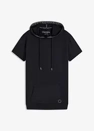 Oversized sportshirt met capuchon, sneldrogend, bonprix
