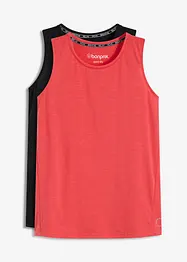 Outdoor shirt (set van 2), sneldrogend, bonprix