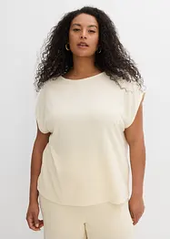 Oversized shirt in gebreide look, bonprix