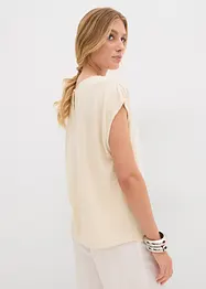 Oversized shirt in gebreide look, bonprix
