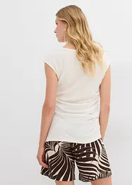 Shirt van gestructureerde crêpe, bonprix