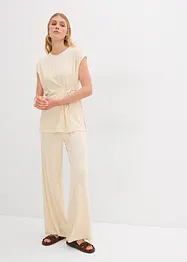 Shirt met strikdetail, bonprix