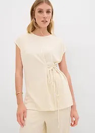 Shirt met strikdetail, bonprix
