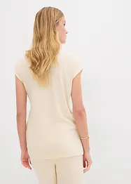 Shirt met strikdetail, bonprix