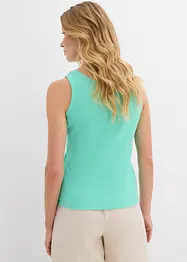 Tanktop met biologisch katoen (set van 2), bonprix
