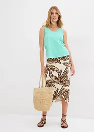 Tanktop van puur katoen (set van 2), bonprix