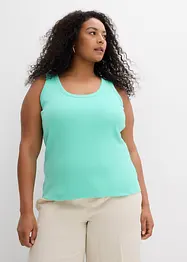 Tanktop met biologisch katoen (set van 2), bonprix