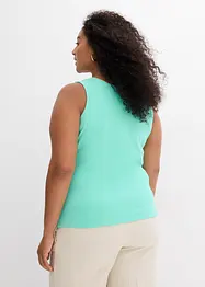 Tanktop met biologisch katoen (set van 2), bonprix