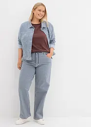 T-shirt van puur katoen (set van 2), bonprix