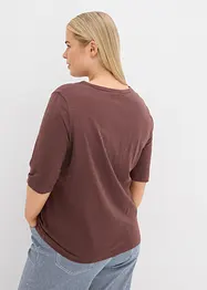 T-shirt van puur katoen (set van 2), bonprix