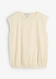 Shirt met elastische boordjes, bonprix