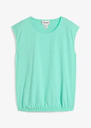 Shirt met elastische boordjes, bonprix