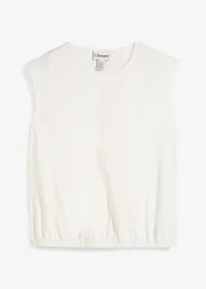 Shirt met elastische boordjes, bonprix