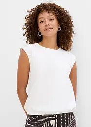 Shirt met elastische boordjes, bonprix