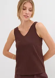 Tanktop van puur katoen (set van 2), bonprix