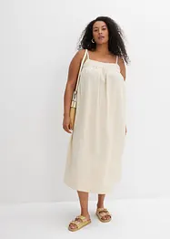 Jurk met spaghettibandjes van een soepele viscose-mix, bonprix