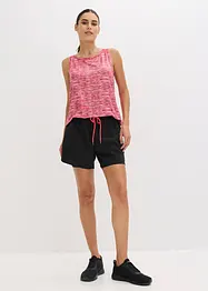 Outdoor top met racerback, sneldrogend, bonprix