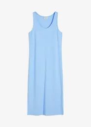 Midi jurk van zacht ribmateriaal, bonprix
