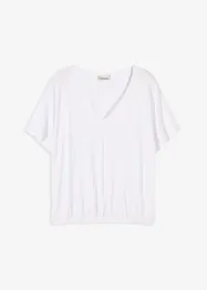 Oversized shirt in een viscosemix, bonprix