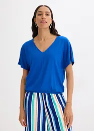 Oversized shirt in een viscosemix, bonprix