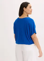 Oversized shirt in een viscosemix, bonprix