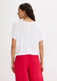 Oversized shirt in een viscosemix, bonprix