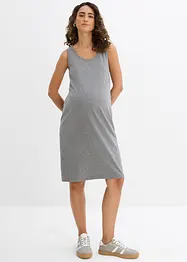 Zwangerschapsjurk/voedingsjurk van katoen-jersey (set van 2), bonprix