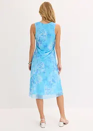 Midi jurk met mesh, bonprix