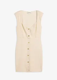Mini jurk met schouderpads, bonprix